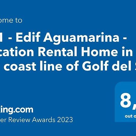 431 - Edif Aguamarina - Vacation Rental Home In The Coast Line Of Golf Del Sur San Miguel de Abona Exteriér fotografie
